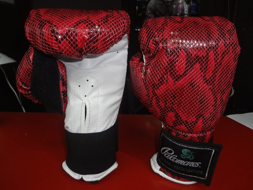 Guantes Box Edicion Snake Rojo 12, 14 Y 16 Oz Palomares Fpx