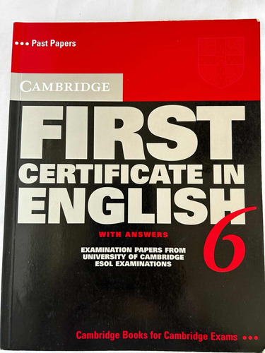 First Certificate In English. Libro