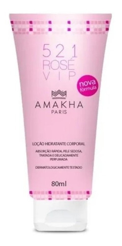 Crema hidratante 521 Rose Amakha Paris 80 ml (nueva fórmula)