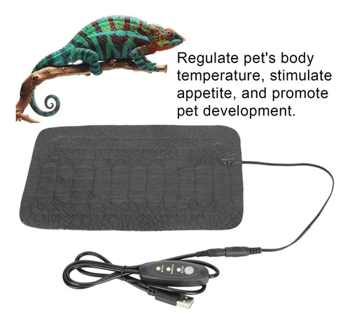 Usb Reptile Antiarañazos Almohadilla Térmica Reptil