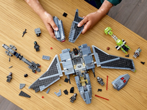 Blocos de construção Lego Star Wars The Bad Batch attack shuttle 969 peças em caixa