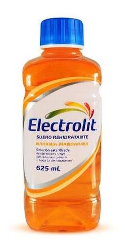 Electrolit Suero Rehidratante Naranja-mandarina Frasco X 625