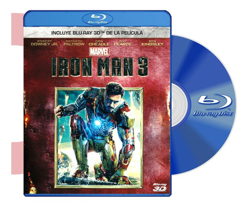 Bluray 3d Iron Man 3