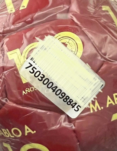 Balón Club América Nombres Centenario (Usado)