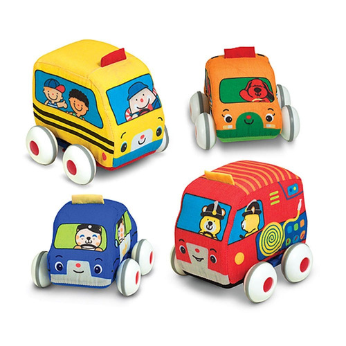 Melissa And Doug K's Kids Pull-back Vehicle Set - Grupo De B