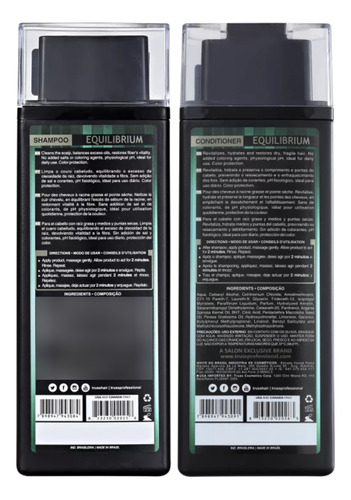 Dois Truss Equilibrium Original Shampoo E Condicionador