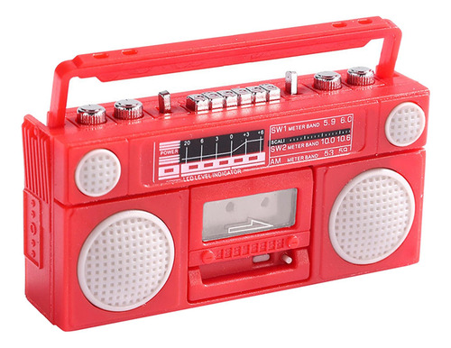 Fonógrafos De Grabadora De Gramófono De Estilo Rojo