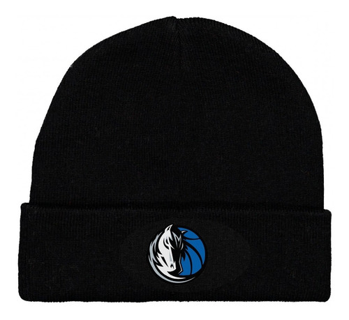 Gorro Lana Beanie Dallas Majestic Logo Nba Phr