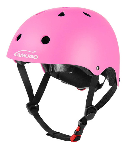 Kamugo - Casco Ajustable Para Ninos Y Ninas, Adecuado Para N