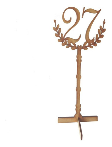 Números Para Mesa De Invitados, Fiestas O Eventos 10piezas
