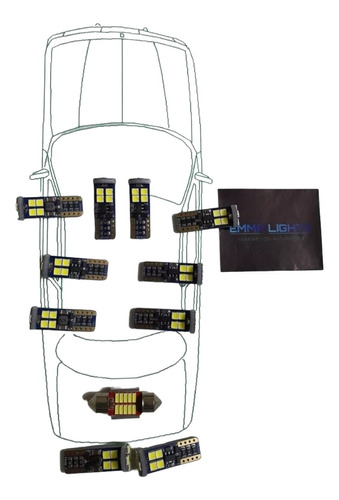 Kit Led Interior Premium Honda Odyssey Canbus 