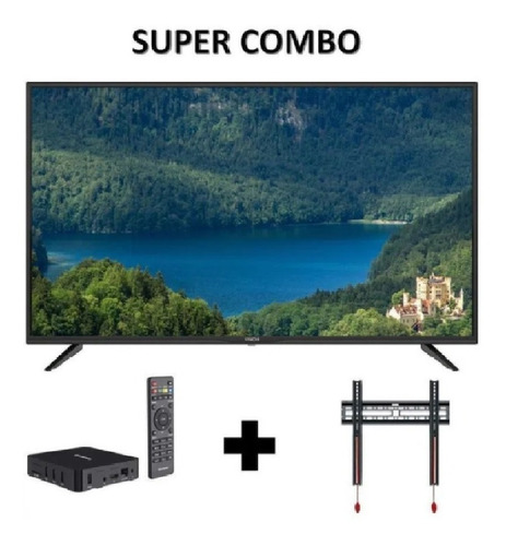 Imagen 1 de 5 de Televisor Vinchi 43 Fhd + Streaming Smart Tv + Soporte
