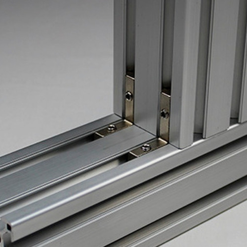 Imagen 4 de 10 de Pack 10 Escuadra Interna Perfiles 4040 4080 - Accesorios Cnc