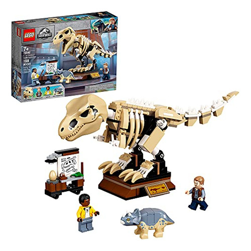 Lego Jurassic World Exposicion De Fosiles De Dinosaurios T.