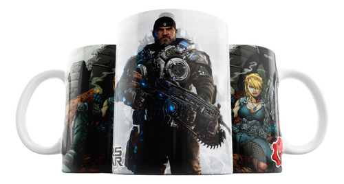 Taza De Gears Of War - Diseño Exclusivo - #2