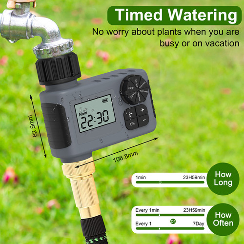 Ff Temporizador Riego Automático: Riego Neto Con Sensor L