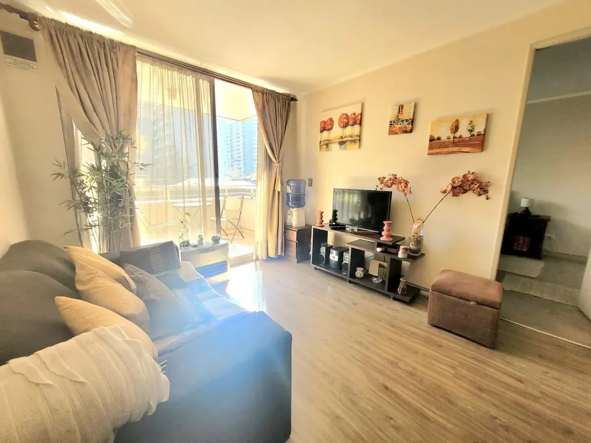 Imagen 3 de 30 de Moderno Depto Con Balcon Y Espacios Comunes, En San Miguel