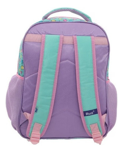 Mochila Escolar Ruz Primaria Onix Unicornio Lol Color Rosa Diseño 3d 20l