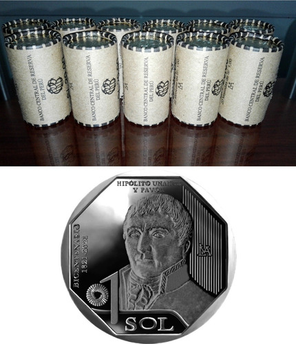 20 Monedas En Cono De Brígida Silva De Ochoa - Bicentenario