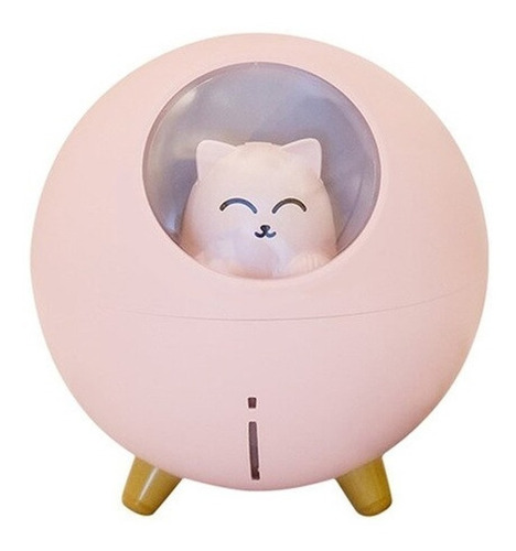  Planet Cat Humidifier 1-TX5 con voltaje de 5V rosa