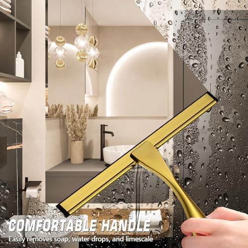 Escobilla De Ducha Multiusos De Acero Inoxidable Para Puerta