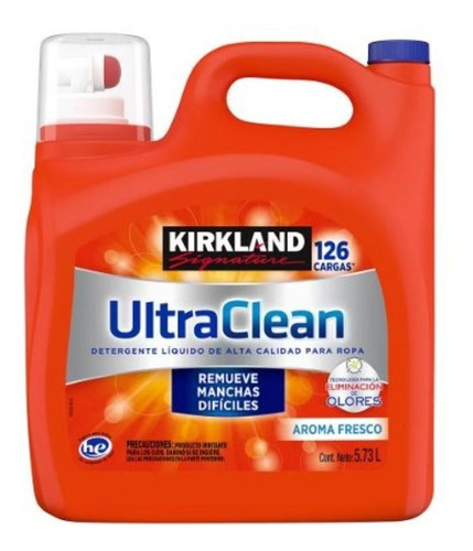 Detergente Liquido Para Ropa Kirkland 845613 5.73 L