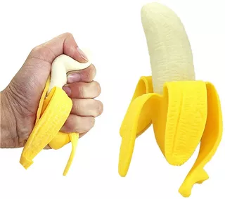 Banana Squishy Apretable Antiestres Fidget Toy
