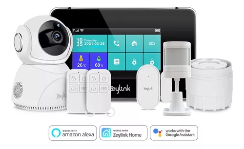 Camara Seguridad Ip Wifi Ptz Exterior 360° Inalambrica Zeylink