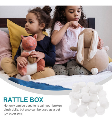 100pcs Plastic Ring Box Diy Rattle Accessories For Baby Infa