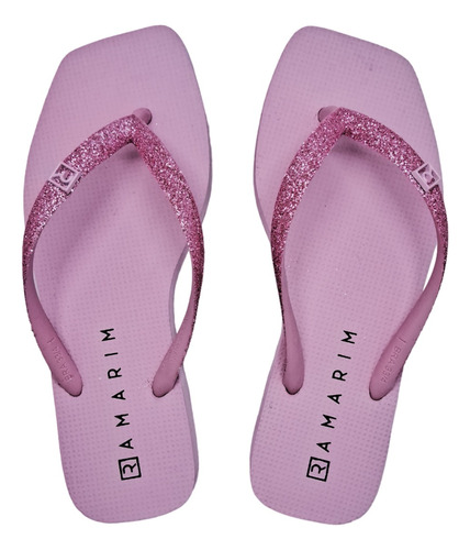 Chinelo Feminino Solarize Slim Bico Quadrado Leve Ramarim