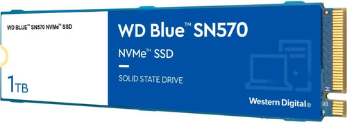 Disco Solido Western Digital Blue Sn570 Nvme M2 1 Tb 
