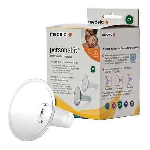 Medela Personalfit Breastshields (2), (27 Mm) En Empaque Par