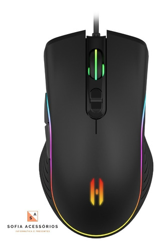 Mouse para jogo Lehmox  GT-M4 preto