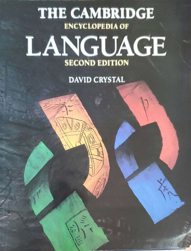 Livro The Cambridge Encyclopedia Of Language Inglês B3063