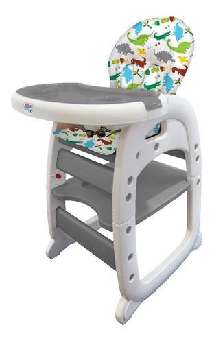 Imagen 1 de 9 de Silla Comedor Y Escritorio Para Bebe 2 En 1 Para Niño