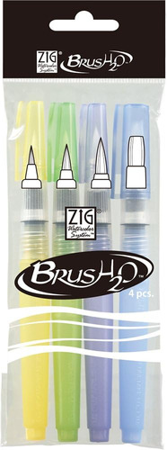 Kuretake Zig Sistema Acuarela Brush2o, Multicolor, Pequeño