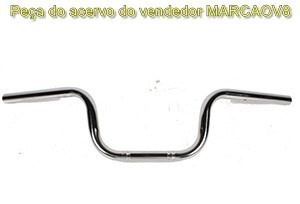 Guidão Cromado Novo Para Yamaha Ybr 125