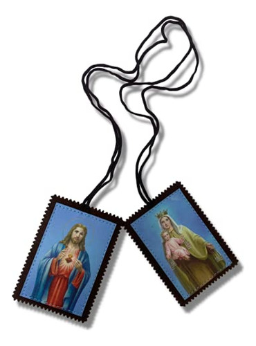 Escapularios Católicos Nuestra Señora Del Monte Carmelo Y Sa