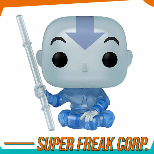 Figura De Acción Avatar: Aang Spirit Edicion Especial Que Brilla En La Oscuridad De Funko Pop! 55052 Animation