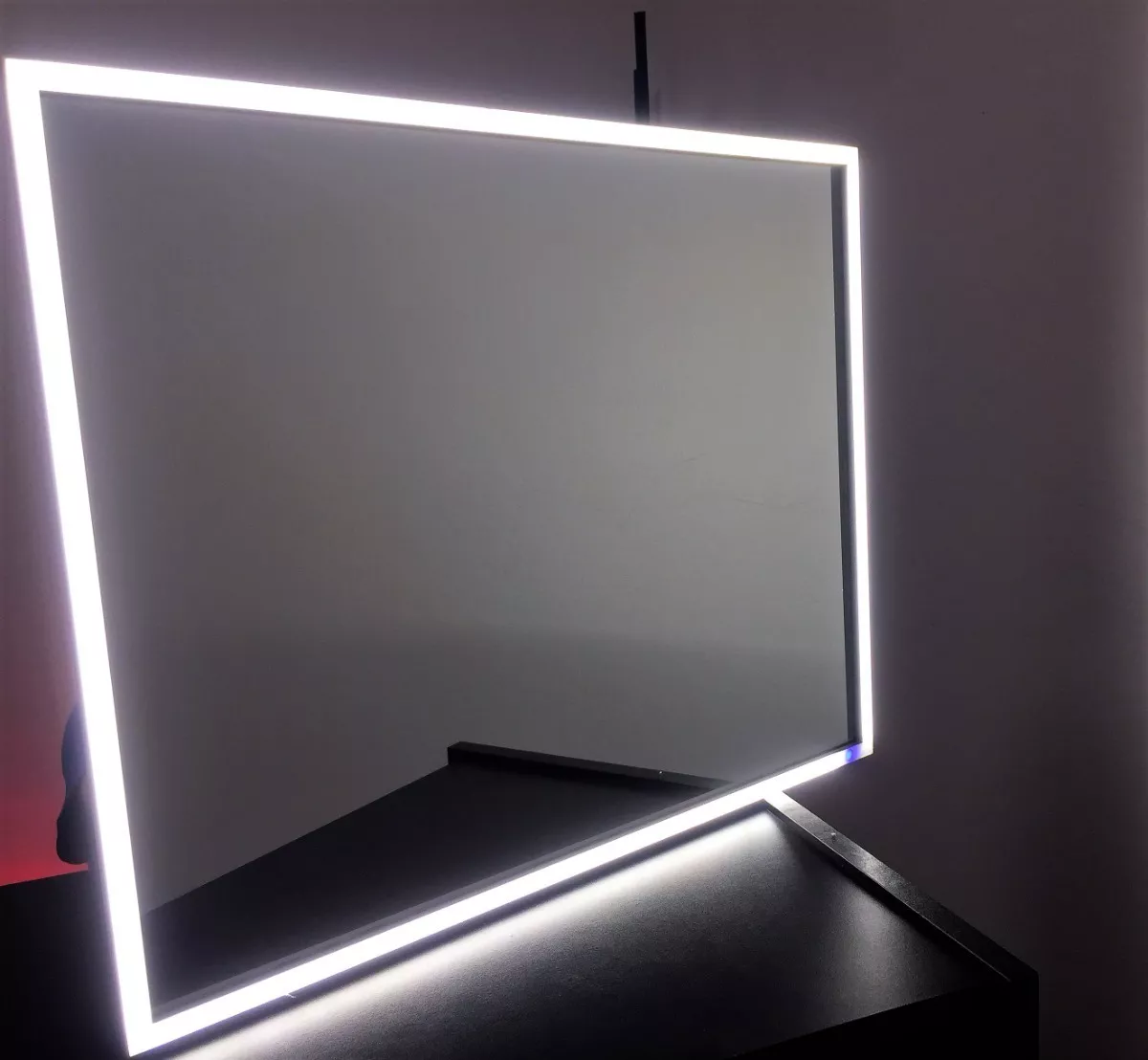 Espejo Con Luz Frontal Sensor Táctil Dimerizable 1 Mt X 80cm