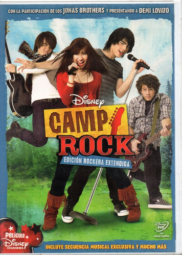 Camp Rock - Ed. Rockera - Jonas Brothers - Demi Lovato