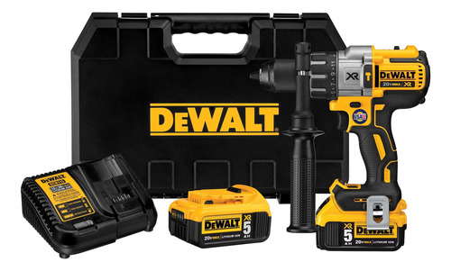 Martillo Perforador Dewalt Dcd996p2, 20 V Max Xr, Sin Escobi