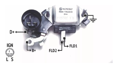 Regulador De Voltaje Alternador T.hitachi Rnh Tr2z49