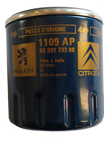 Filtro Oleo Original Peugeot 306  1109ap