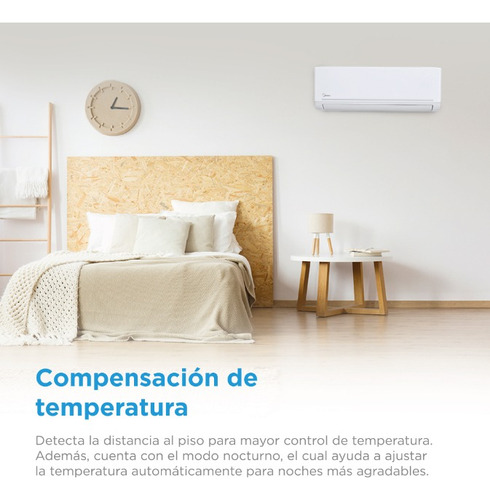 Minisplit Fresh+ Midea On/off Seer 11.5 1 Ton Frío 110v