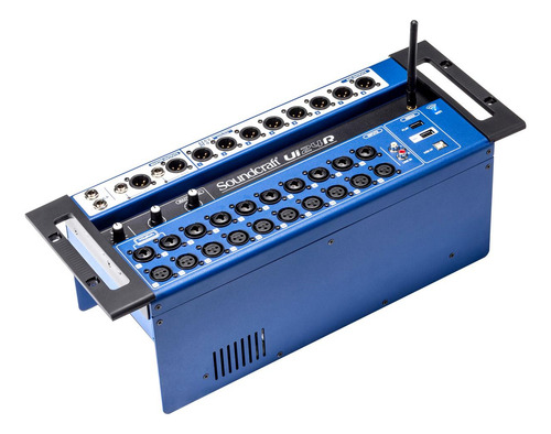 Mesa De Som Digital Soundcraft Ui24r Com Bag Acolchoada