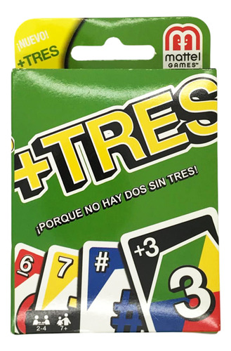Juego De Cartas + Tres - Juego De Mesa