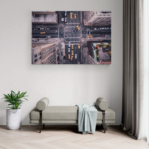 Cuadro Decorativo Para Tu Hogar Impreso Con Bastidor Frida Color NYC