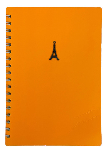 Cuaderno Tipo Libreta B5 Tapa Semidura Con Espiral 17.5x25cm