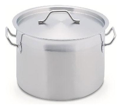 Olla C/ Tapa Acero Inox 9 Lt. 25*20 Cm